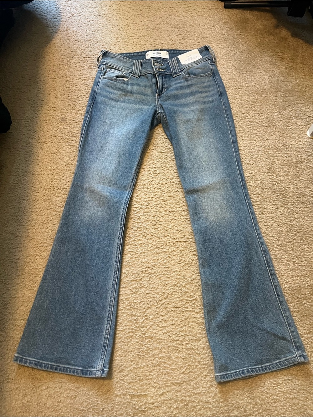 Hollister Bootcut Pocket Design Jeans | Size 2s Petite Length